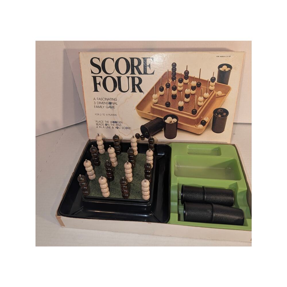 Vintage 1967 Score Four Game Lakeshore Complete